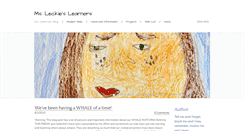 Desktop Screenshot of leckie.queenanneelementary.com